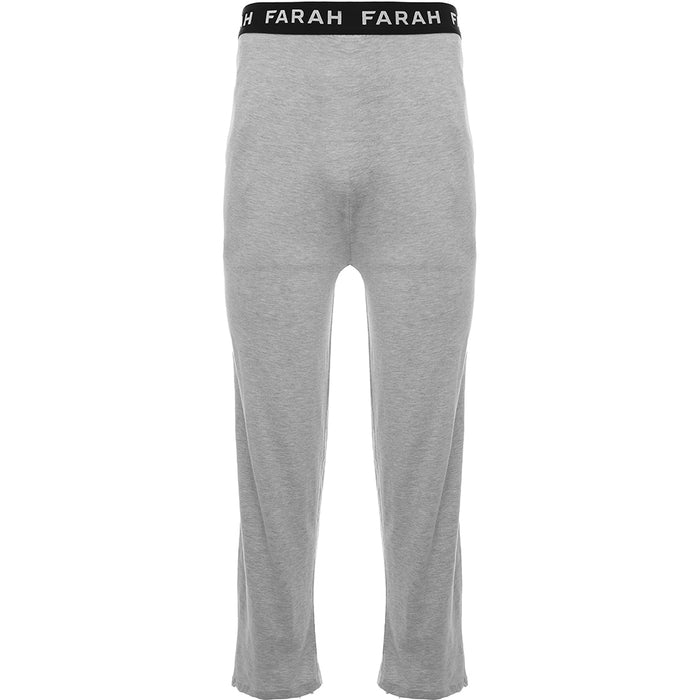 Farah Men's Grey Greshem Jersey Lounge Pant