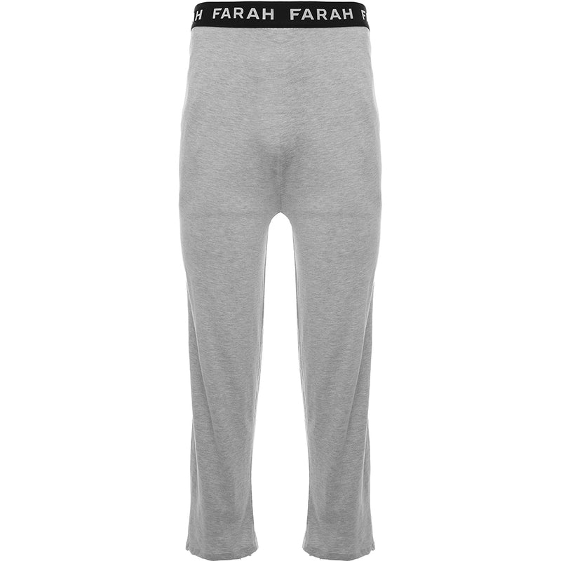 Farah Men's Grey Greshem Jersey Lounge Pant