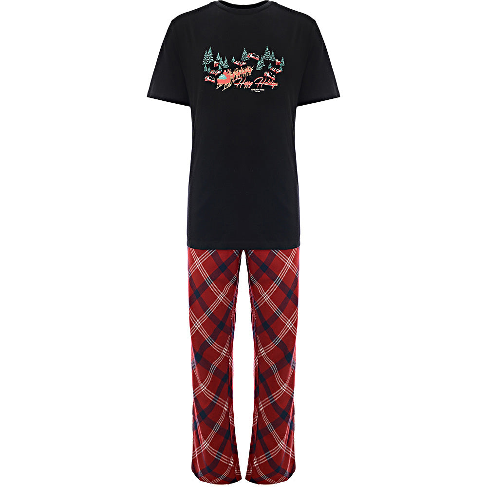 Chelsea Peers Men s Christmas Pyjamas in Red 1