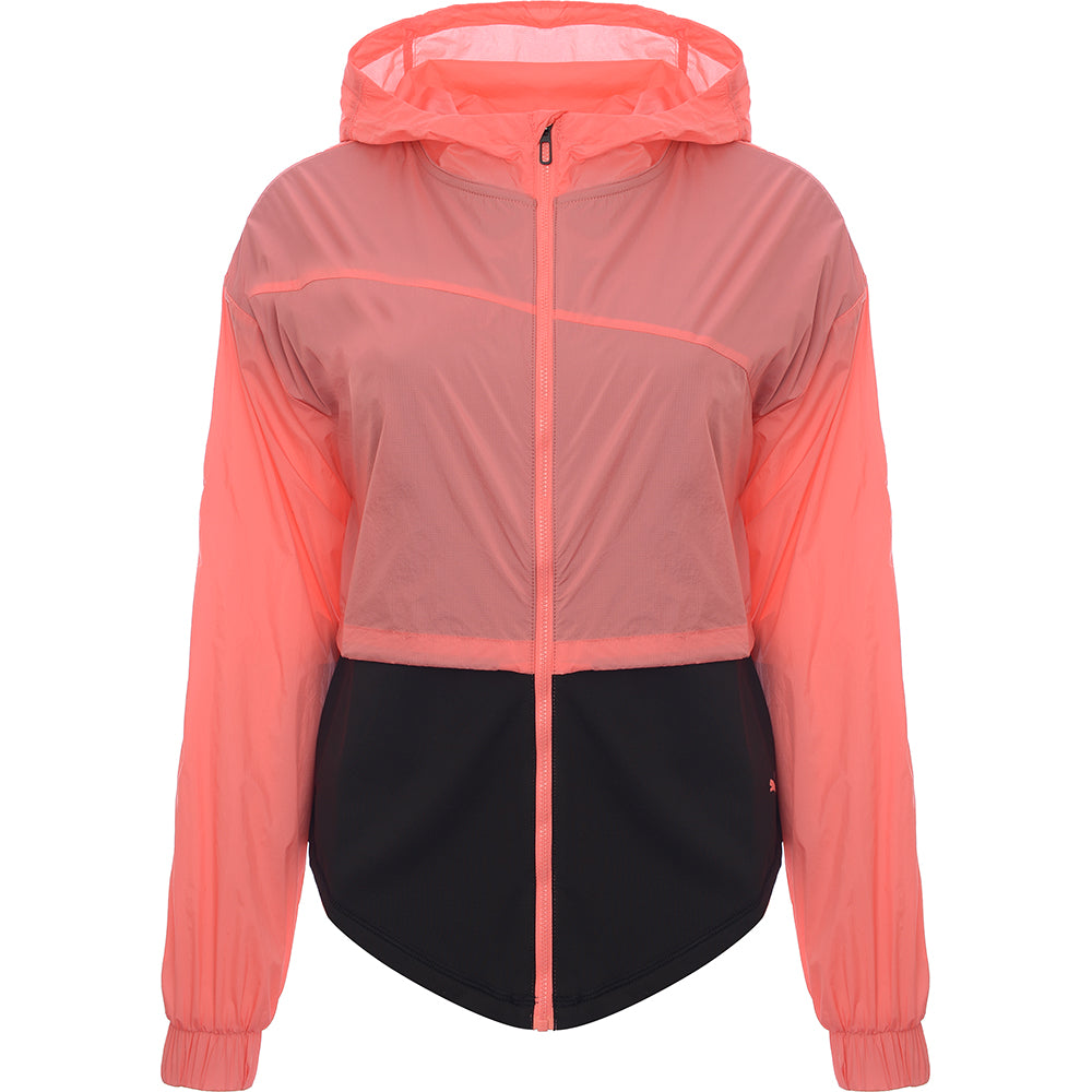 Puma Women's Peach Train Georgia Hooded Jacket