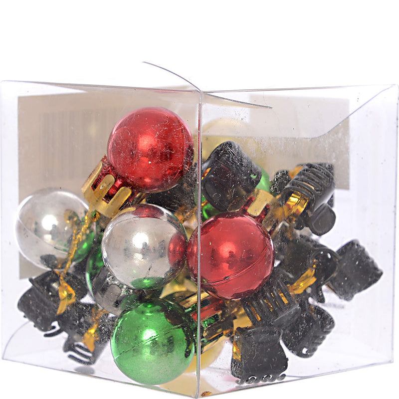 Madein Women's Christmas 12 Pack Beard Baubles