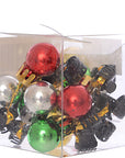 Madein Women's Christmas 12 Pack Beard Baubles