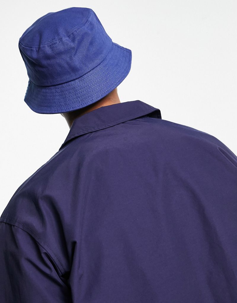 Bando Mens Canvas Bucket Hat In Navy