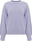 Pimkie Women's Round Neck Knit Jumper in Lilac