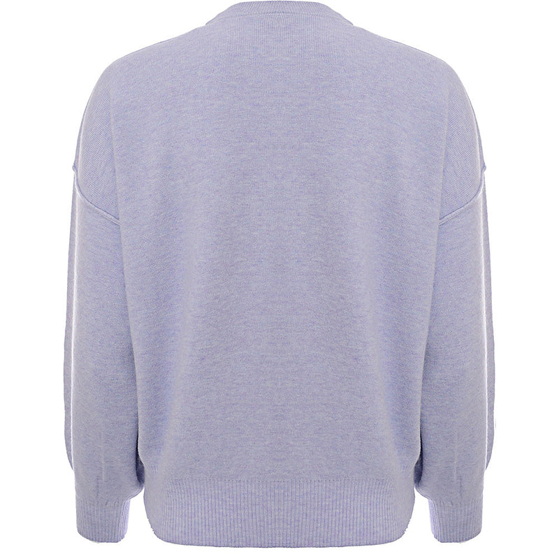 Pimkie Women's Round Neck Knit Jumper in Lilac