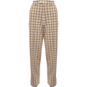 Cotton:On Women'S Rochelle Check Print Wide Leg Trousers