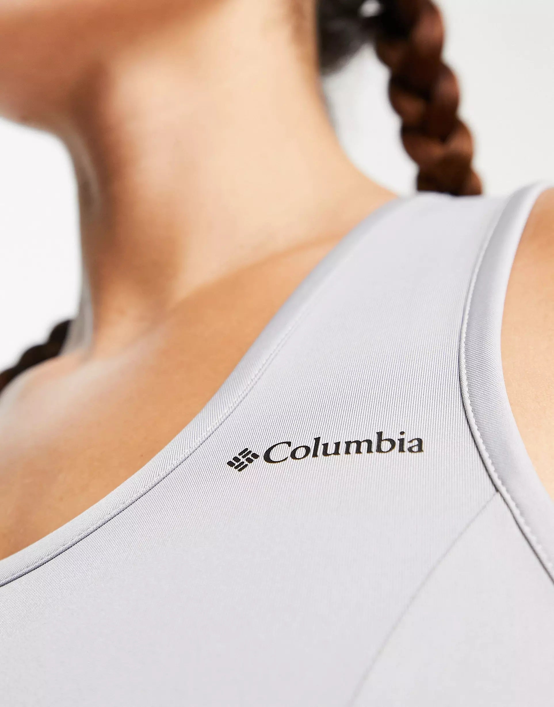 Columbia Womens Training Csc Sculpt Mid Support Tank Top In Grey