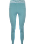 Umbro Womens Co-Ord Jacquard Waist Leggings in Teal