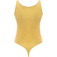 Vero Moda Sleeveless Body in French Vanilla Yellow