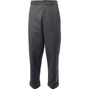 Bando Mens Barrel Fit Trousers in Charcoal
