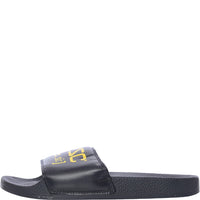 WESC Men's Black Sliders