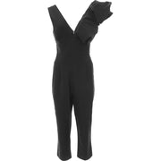 Forever New Women's Black Structured Shoulder Jumpsuit