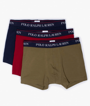 Polo Ralph Lauren Mens 3 Pack Trunks With Tex in Multi