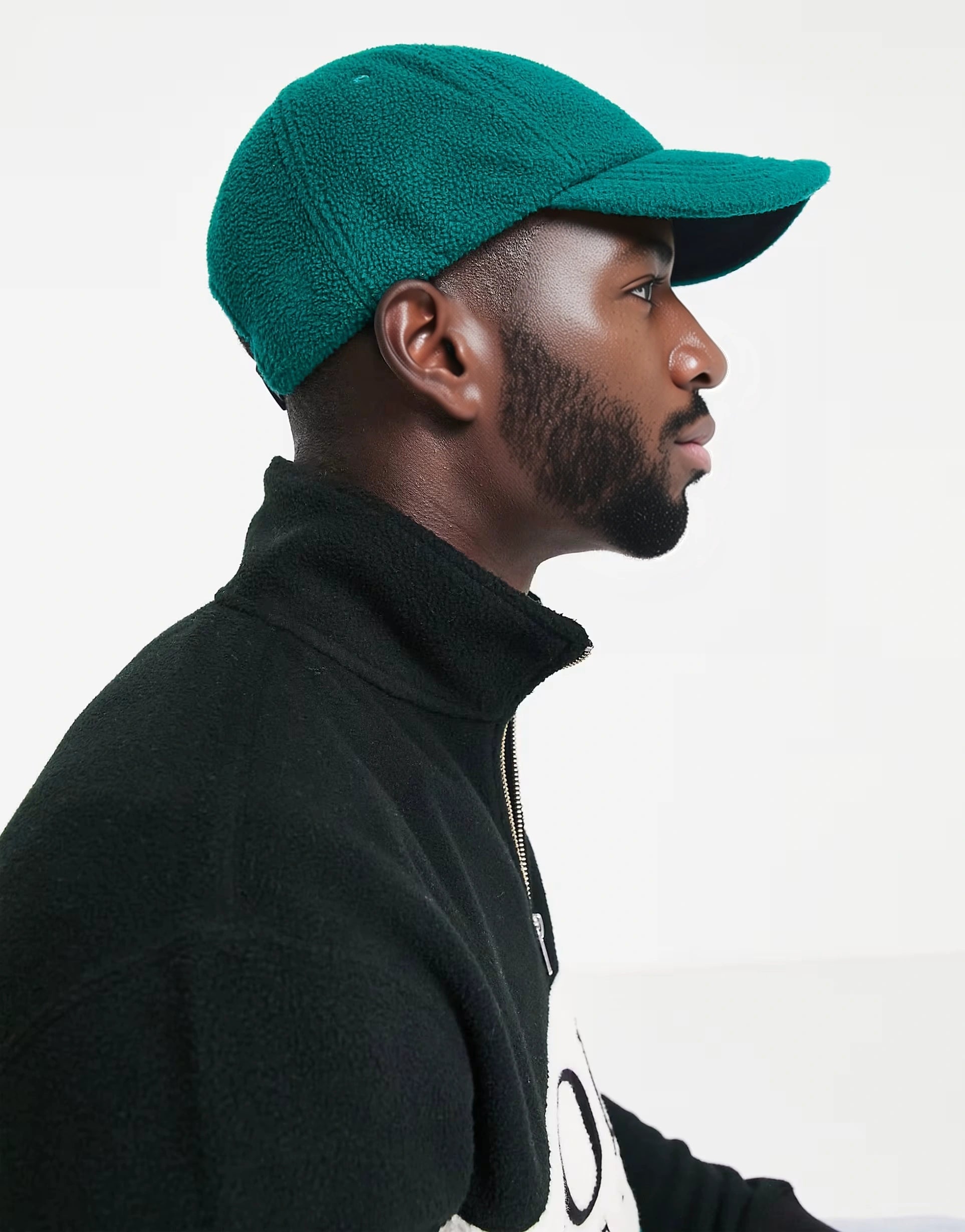Polo Ralph Lauren Polar Fleece Cap in Green With Pony Logo