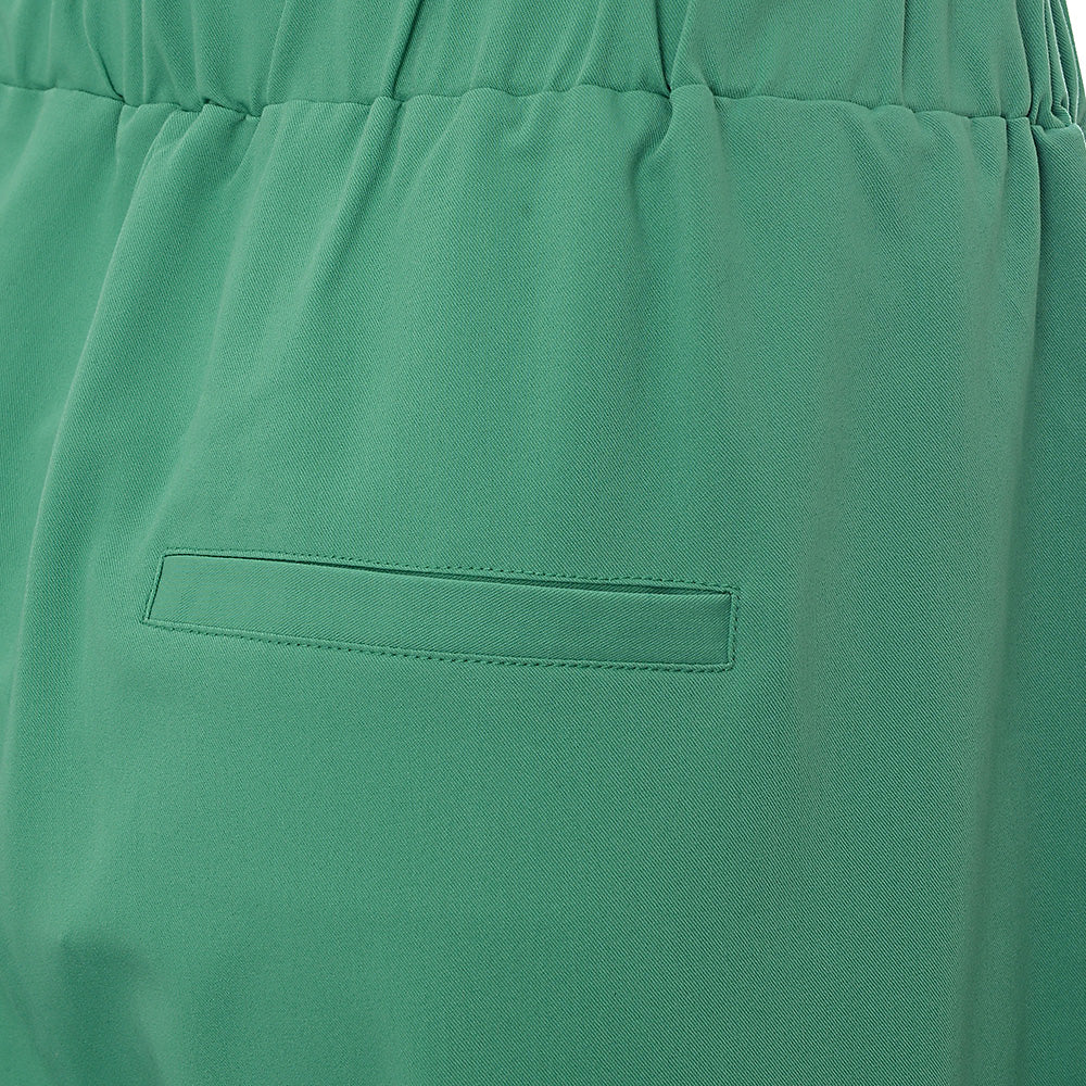 Vero Moda Women's Bright Green Tailored Dad Trousers