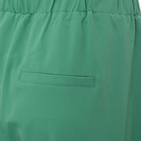 Vero Moda Women's Bright Green Tailored Dad Trousers