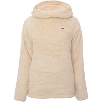 Burton Women's Cream Lynx Pullover Snow Fleece