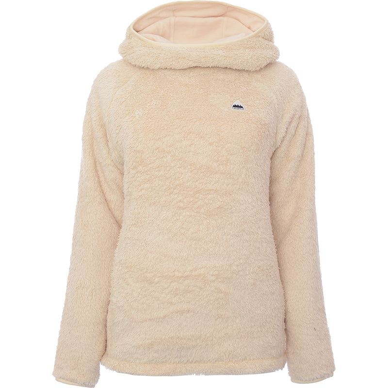 Burton Women's Cream Lynx Pullover Snow Fleece