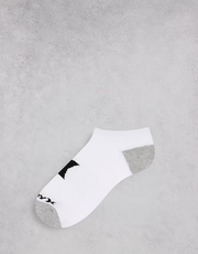 Mens Hurley Icon Trainer Socks in White