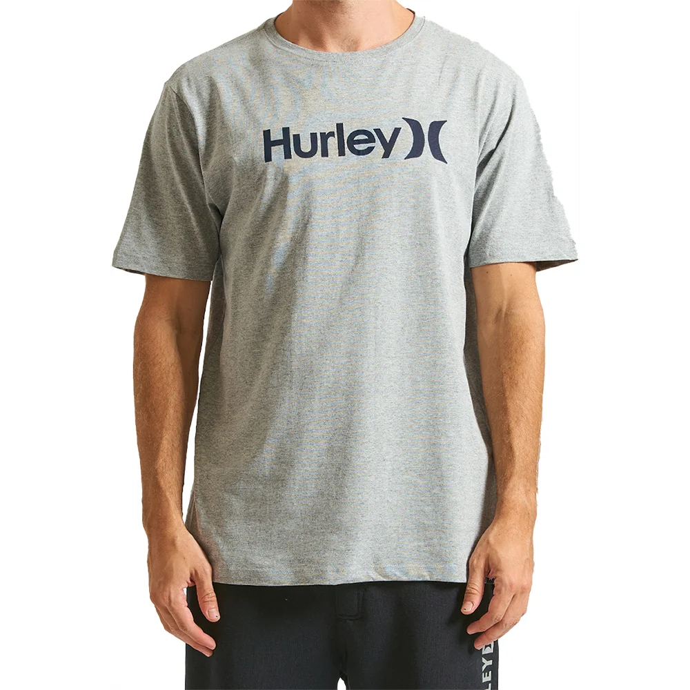 Hurley Mens One And Only T-Shirt In Grey