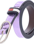 Tommy Jeans Women's Lilac Oval Buckle Belt