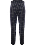 Selected Homme Mens Navy Tapered Fit Smart Trousers