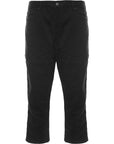 Hugo Mens 338 Straight Crop Jeans In Black