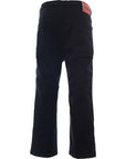 Hugo Mens 338 Straight Crop Jeans In Black