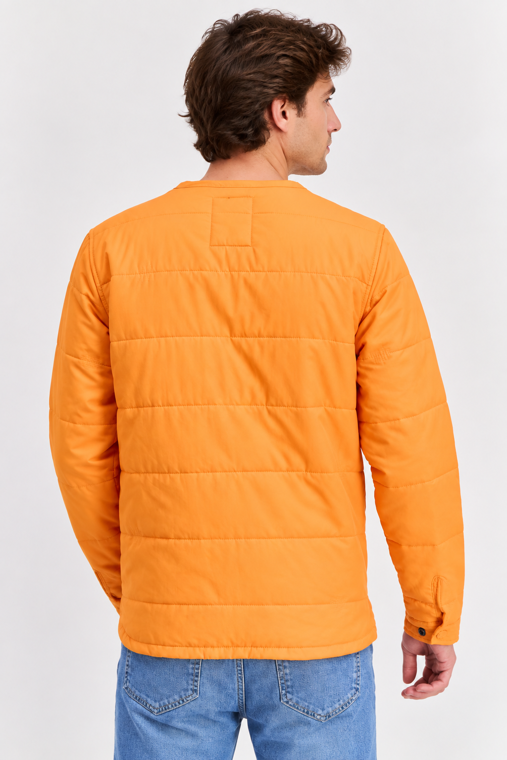 The Hundreds Mens Light Padded Jacket In Orange
