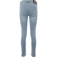 Dr Denim Women's Light Blue Chase Skinny Jeans in 90's Wash