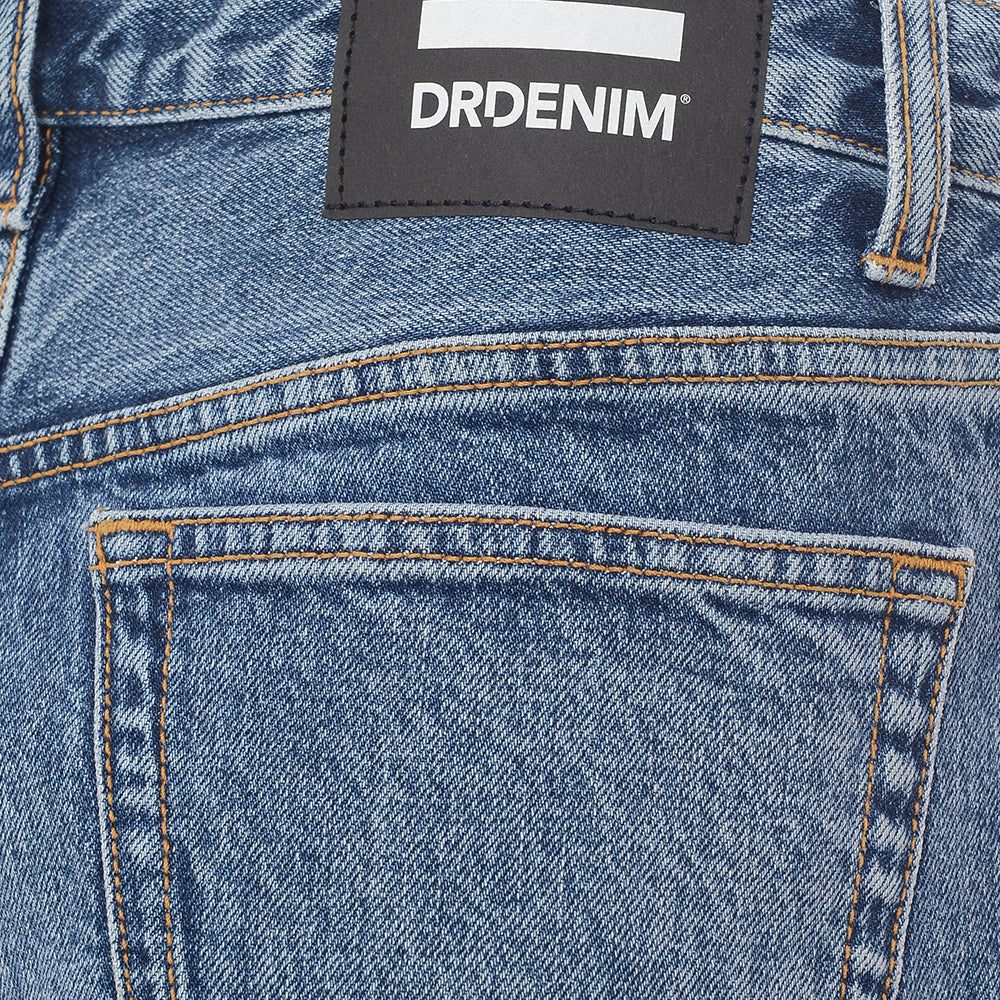 Dr Denim Men's Mid Wash Dash Straight Fit Jeans