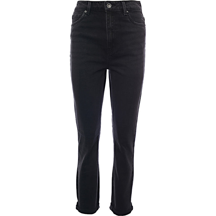 Vero Moda Womens Tall Brenda Straight Leg Jeans in Black