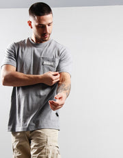 Mens Napapijri Morgex T-Shirt In Light Grey