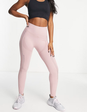 I Saw It First Womens Seamless Cut Out High Waisted Active Leggings In Pink