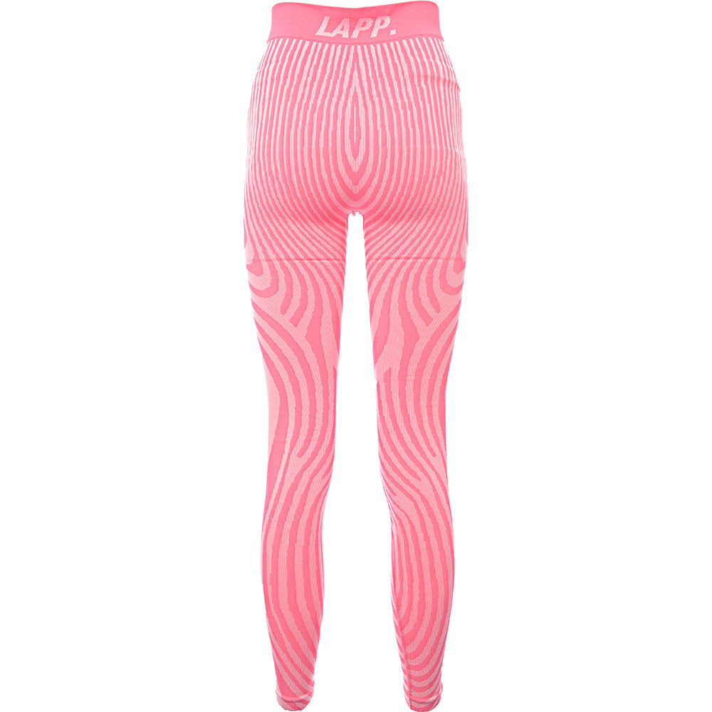 Lapp The Brand Womens Bright Pink Seamless Sports Leggings Co-Ord in Pink