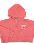 Tommy Jeans Plus Women's Purple College Logo Zip Detail Sweatshirt