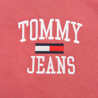 Tommy Jeans Plus Women's Purple College Logo Zip Detail Sweatshirt