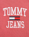 Tommy Jeans Plus Women's Purple College Logo Zip Detail Sweatshirt