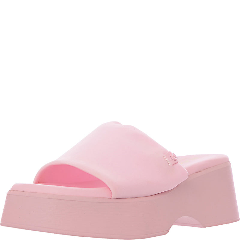 Aldo Womens Yassu Chunky Mule Sandals In Pink