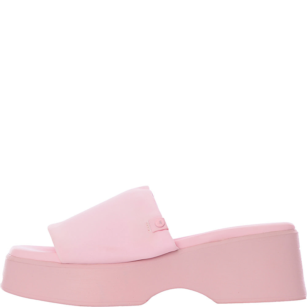 Aldo Womens Yassu Chunky Mule Sandals In Pink