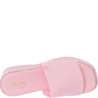 Aldo Womens Yassu Chunky Mule Sandals In Pink