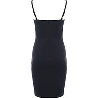 Love Moschino Womens Strappy Bodycon Mini Dress in Black