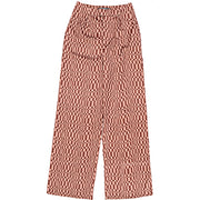 Missguided Womens Co-Ord Wide Leg Trouser in Brown Checkerboard In Brown