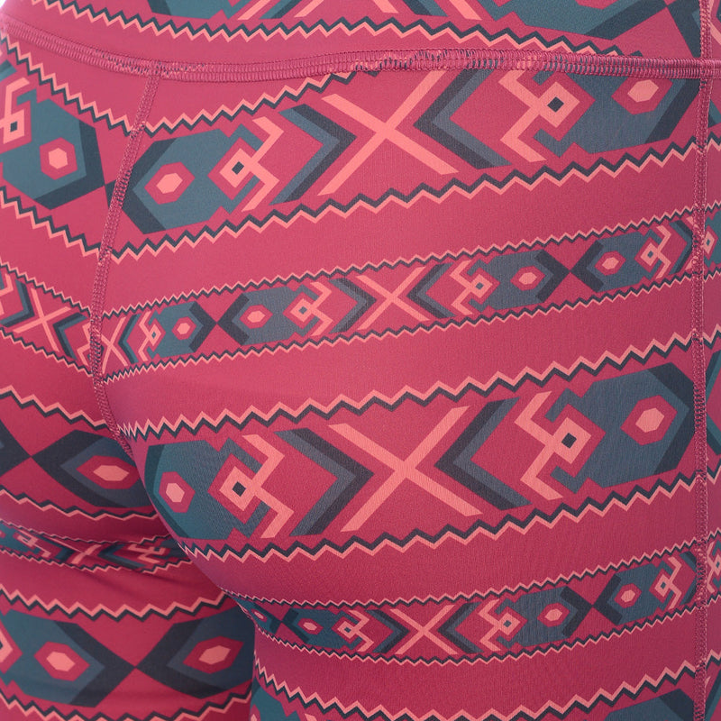 Berghaus Womens Red Point Legging Shorts in Aztec