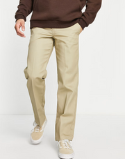 Dickies Mens 873 Recycled Work Trousers in Neutral