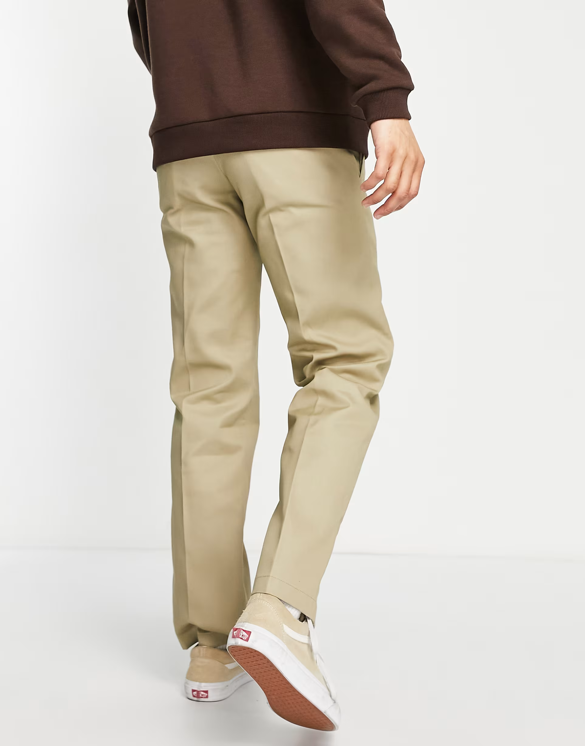 Dickies Mens 873 Recycled Work Trousers in Neutral