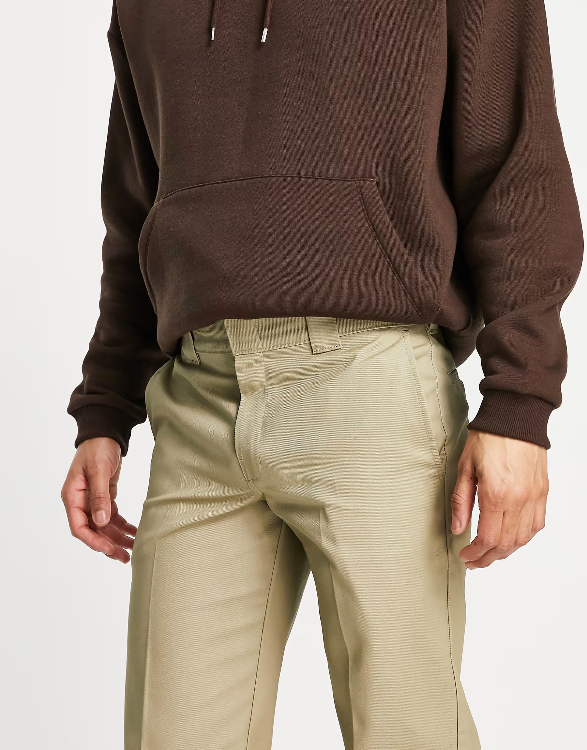 Dickies Mens 873 Recycled Work Trousers in Neutral