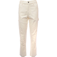 Dickies Women's White Duck Canvas Trousers