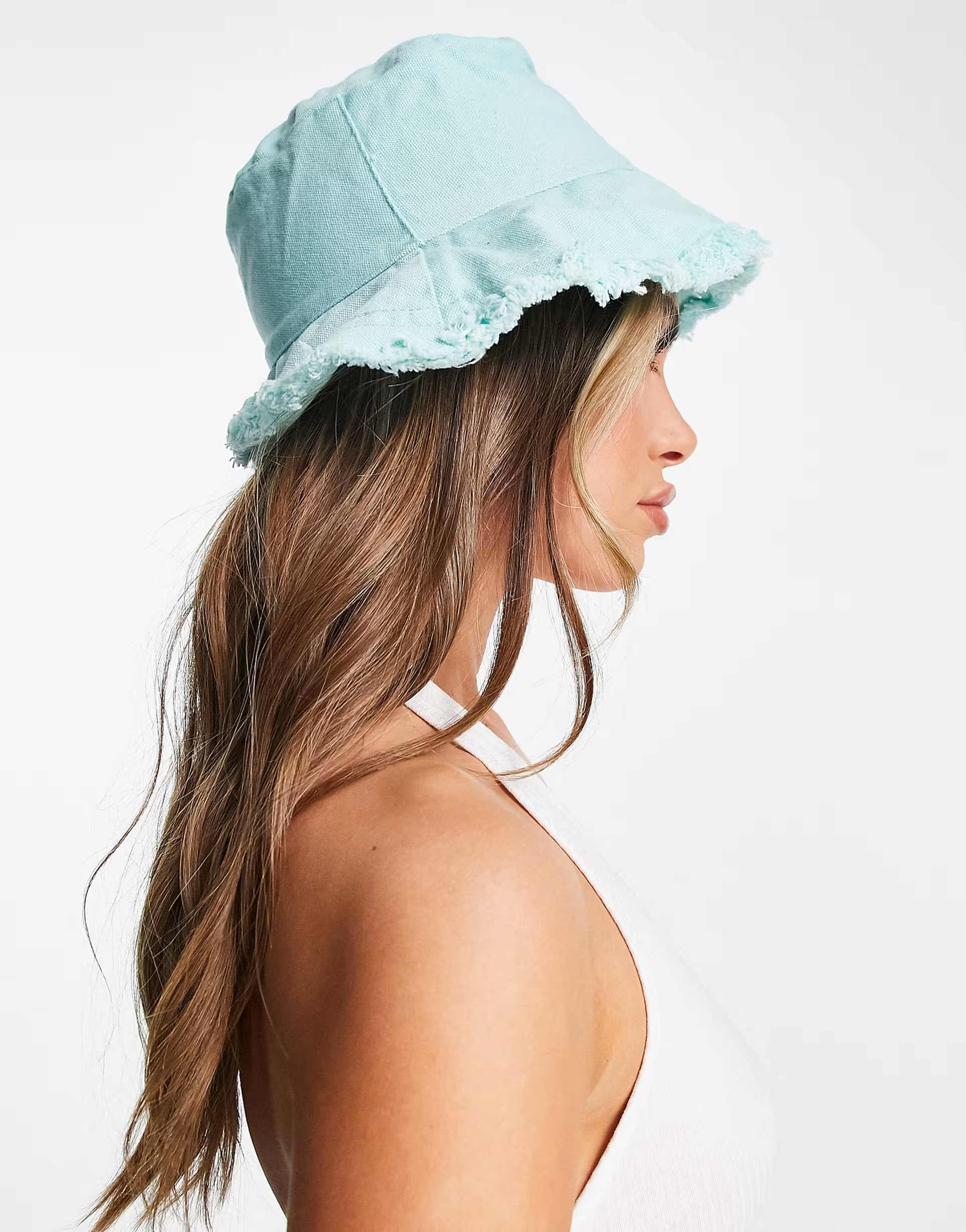 SVNX Womens Seashell Print Bucket Hat In Green