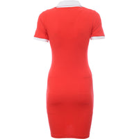 Public Desire Womens Red Polo Mini Dress